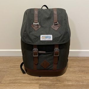 Kurgo K9 Dog & Cat Carrier Backpack - Dark Gray | Travel Bag for Pet up to 25lbs